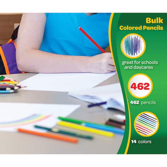 Crayola® Colored Pencil Classpack®, 462 Count